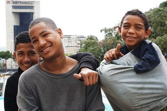 Giovani a Caracas