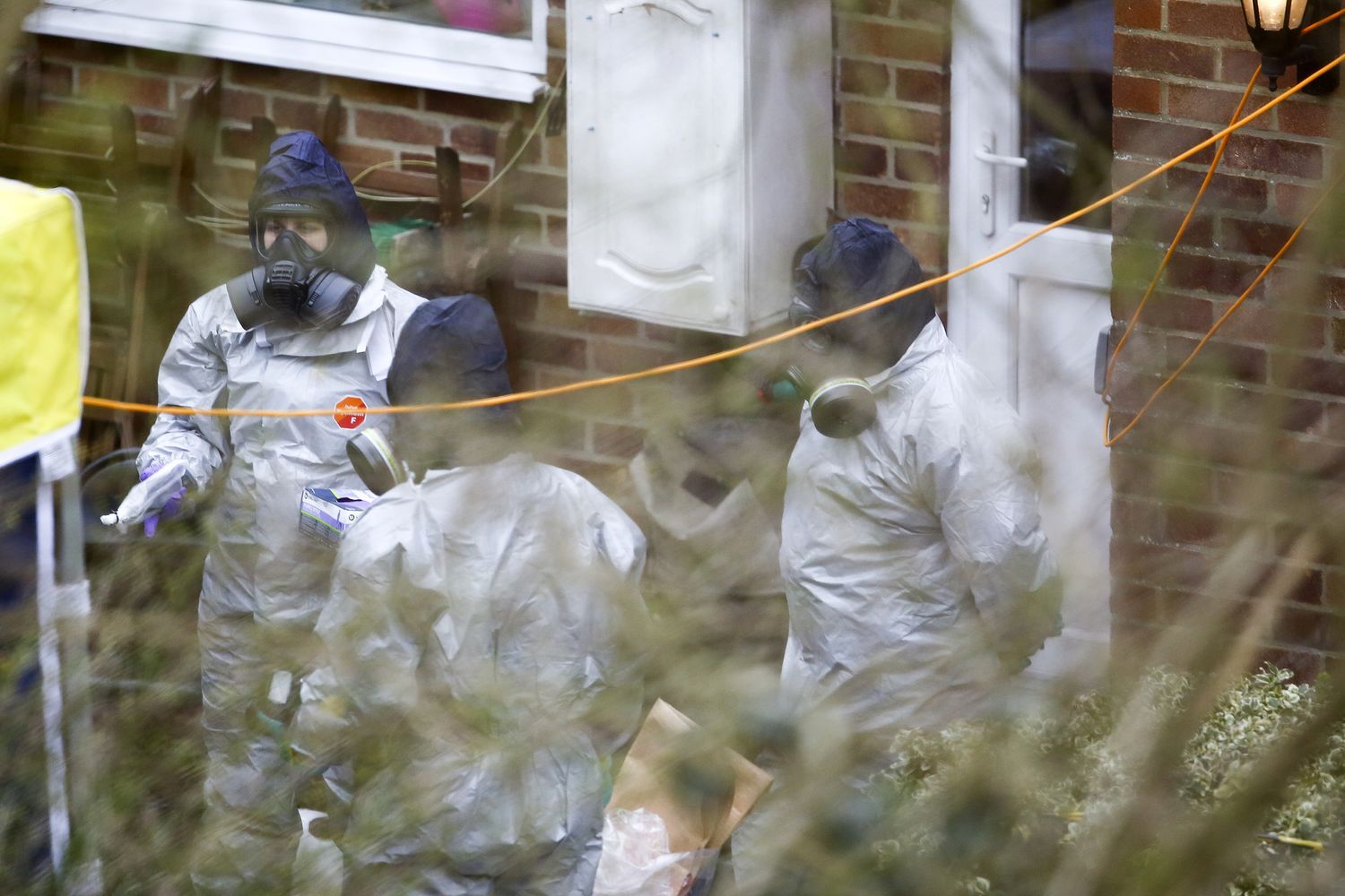 &nbsp;Rilievi nella casa di Skripal