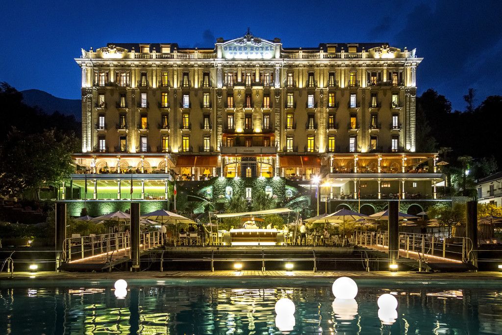 Grand Hotel Tremezzo di notte