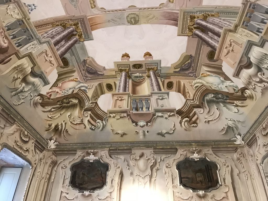 Villa Sola Cabiati - soffitto affrescato