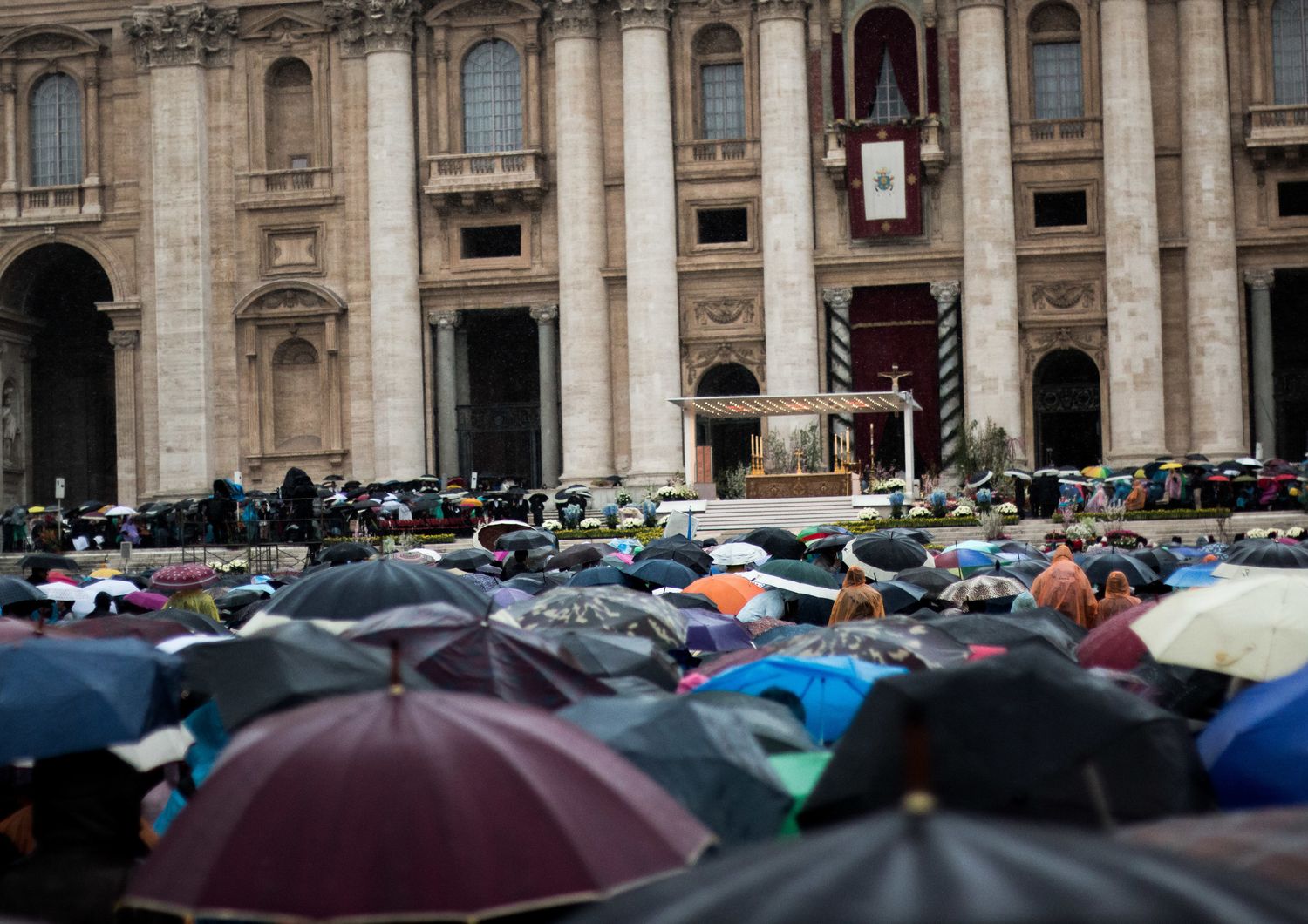 &nbsp;Pioggia a Roma per Pasqua