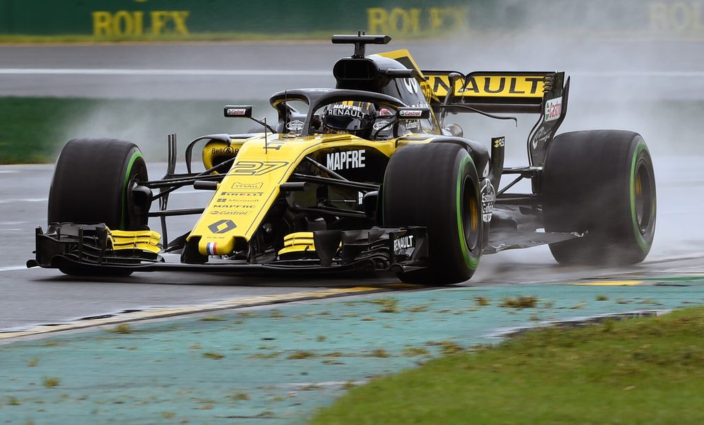 &nbsp;La Renault di F1 di Rosberg
