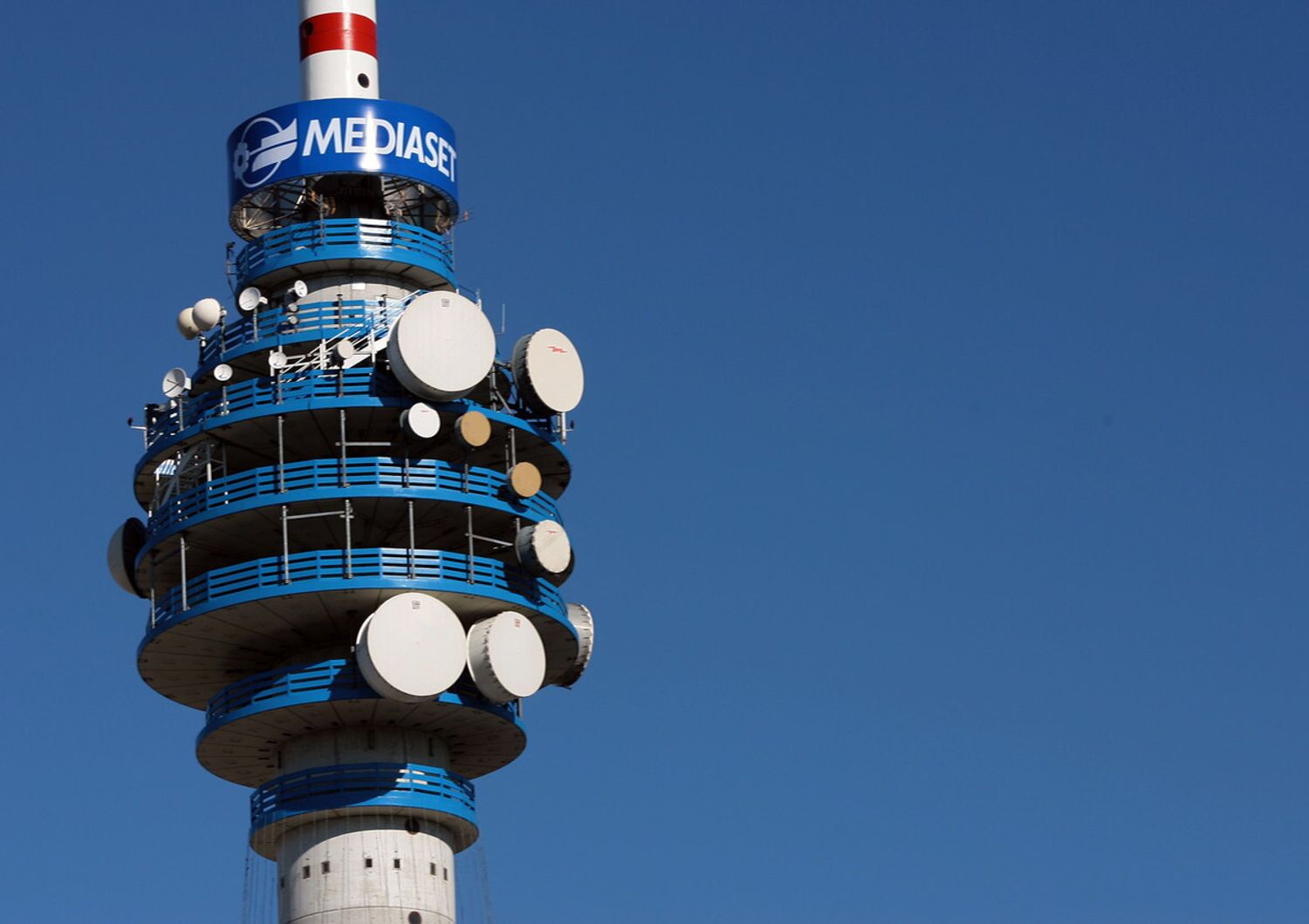 &nbsp;La torre di trasmissione Mediaset a Cologno Monzese&nbsp;