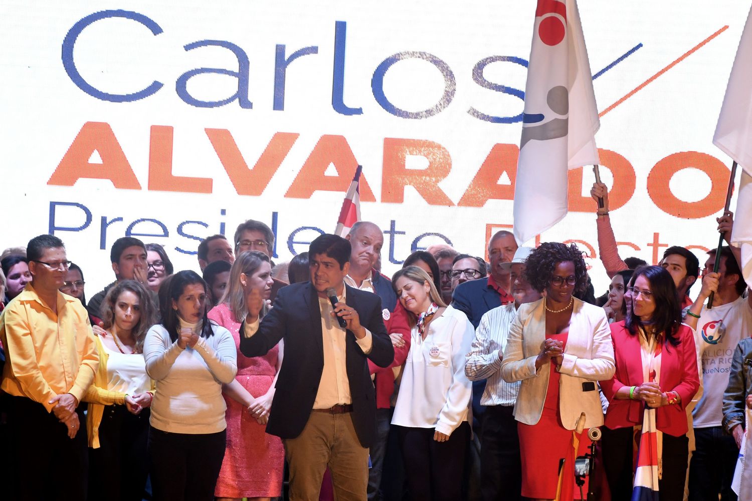 Costarica, Carlos Alvarado (Afp)&nbsp;