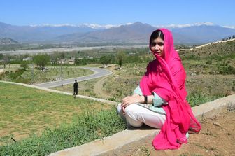 Pakistan, Malala Yousafzai nella valle dello Swat (Afp)&nbsp;