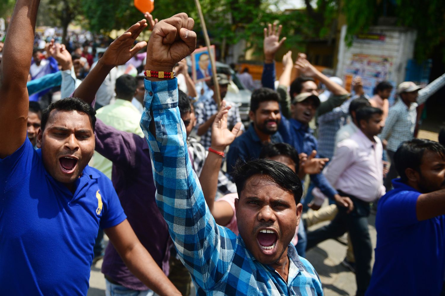 &nbsp;Una manifestazione di Dalit (gli intoccabili) in India