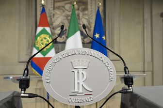 Il rostro delle consultazioni al Quirinale