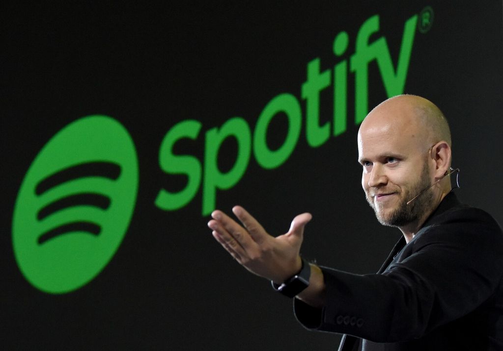 &nbsp;Daniel Ek, Spotify&nbsp;
