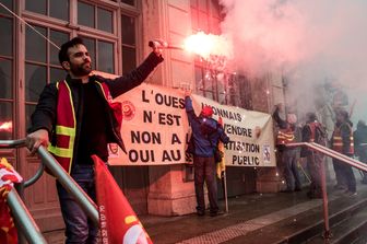 &nbsp;Sciopero ferrovieri Francia