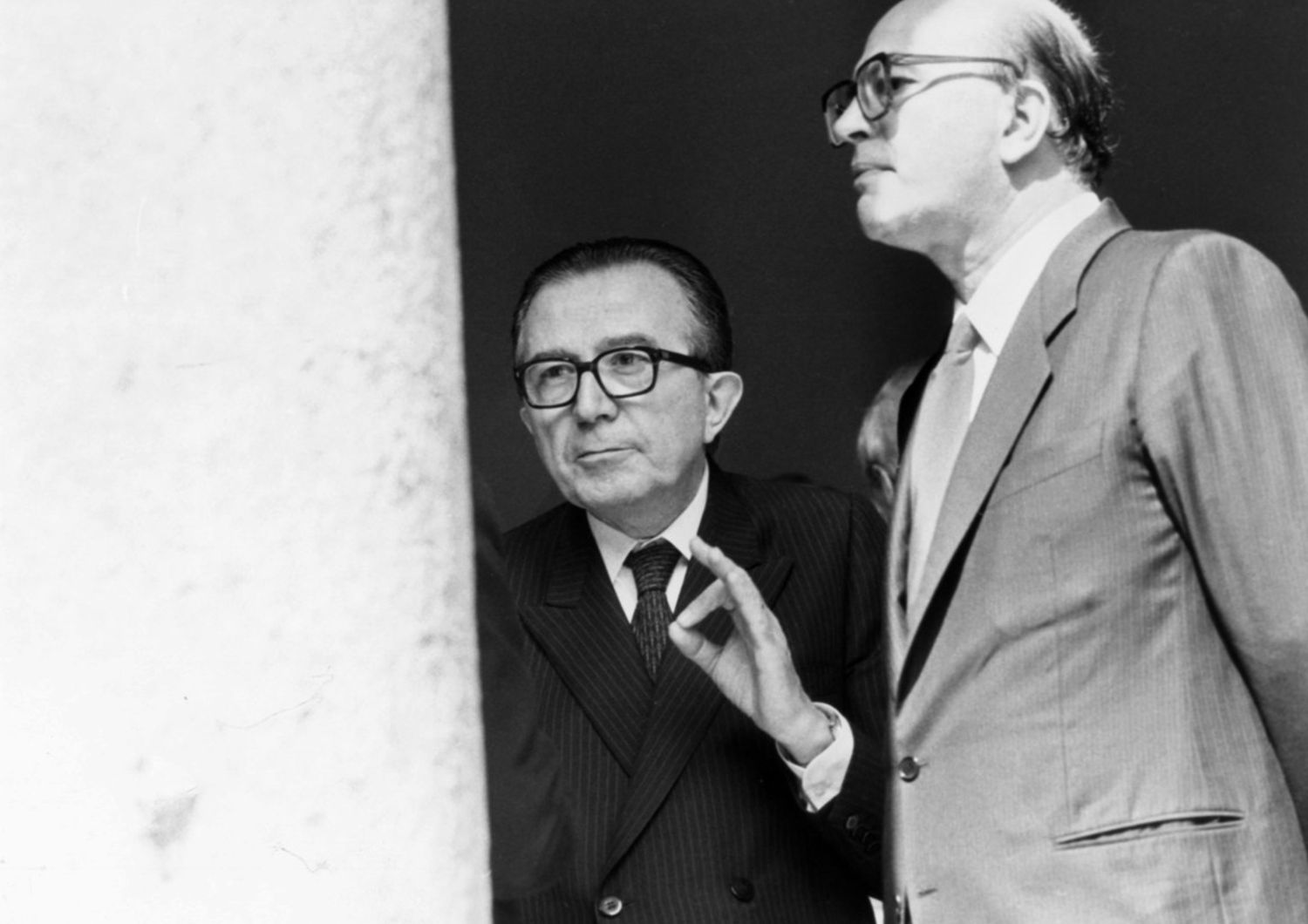 &nbsp;Giulio Andreotti e Bettino Craxi nel 1987