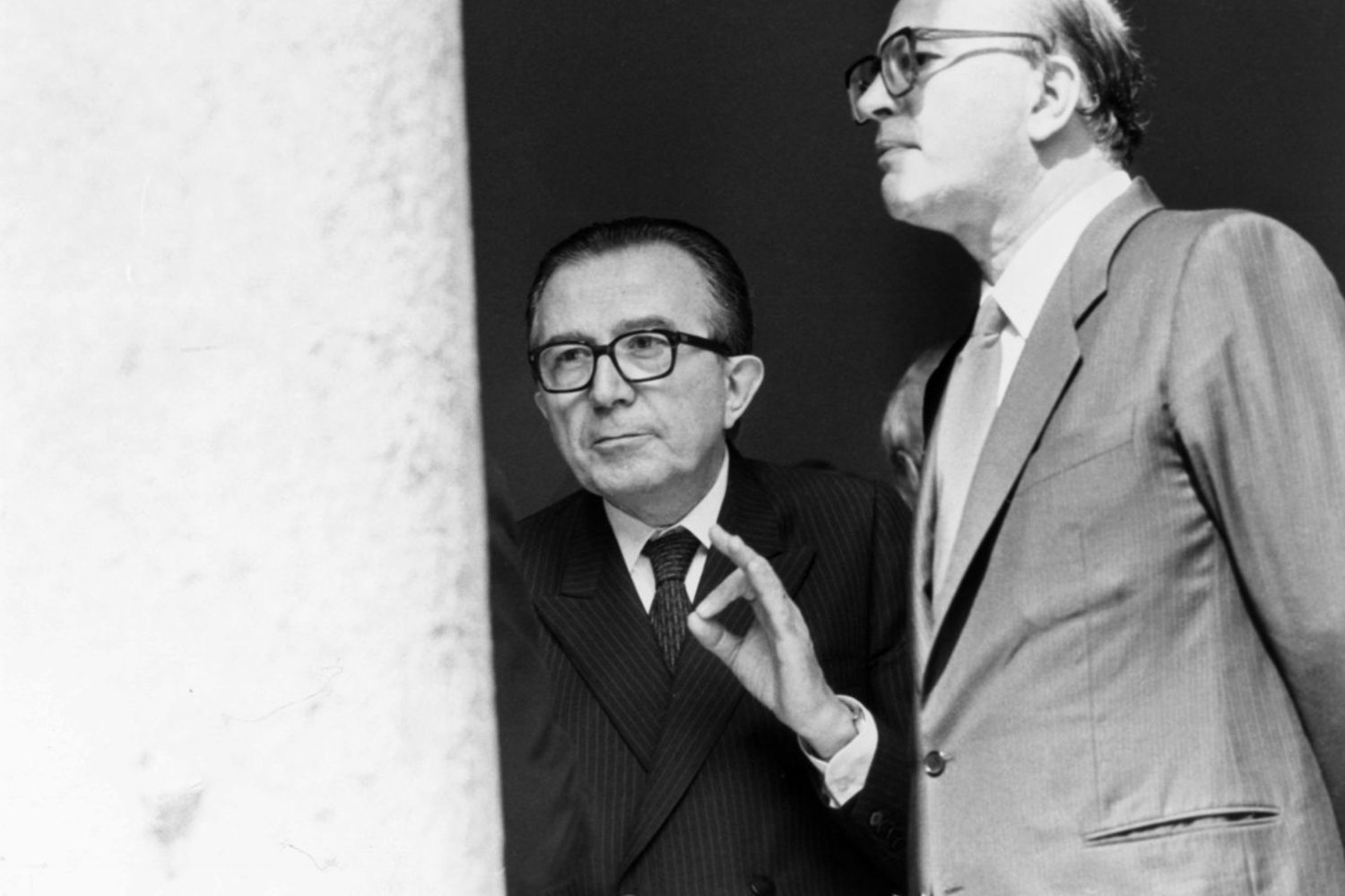 &nbsp;Giulio Andreotti e Bettino Craxi nel 1987