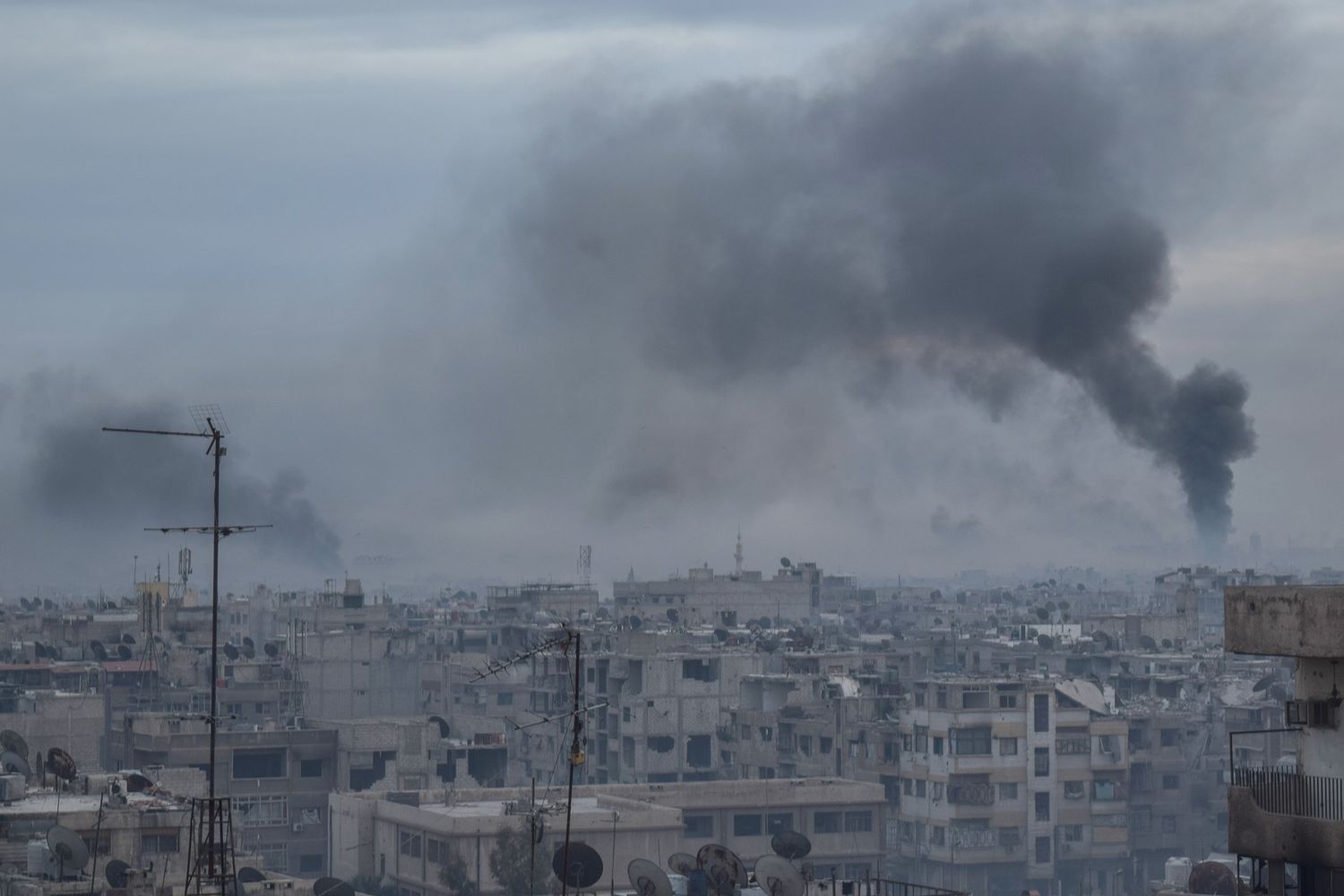 &nbsp;Douma bombardata&nbsp;