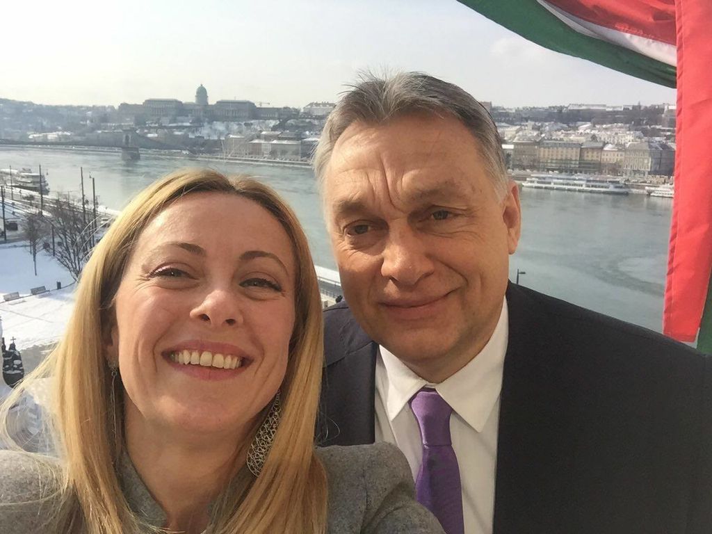 &nbsp;Meloni e Orban