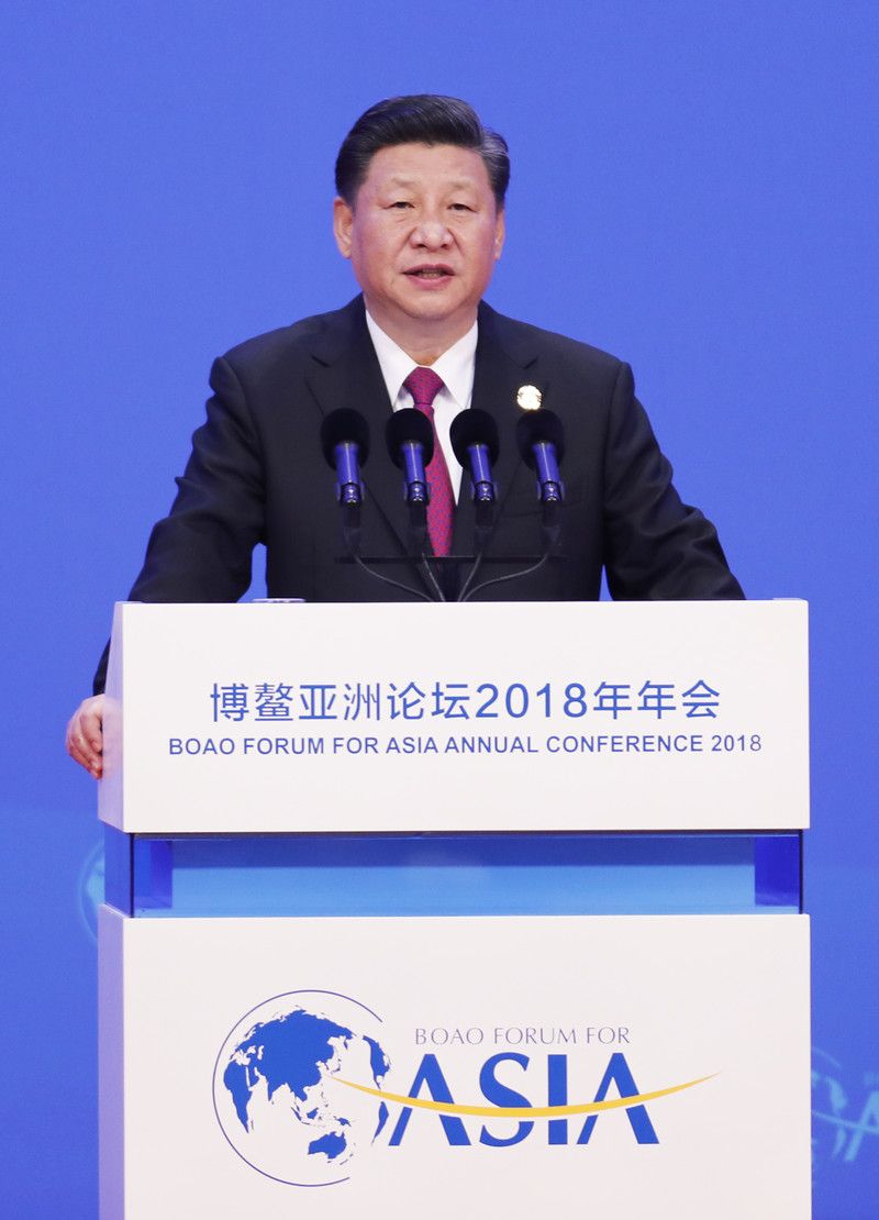 Xi Jinping al Boao Forum (AFP)