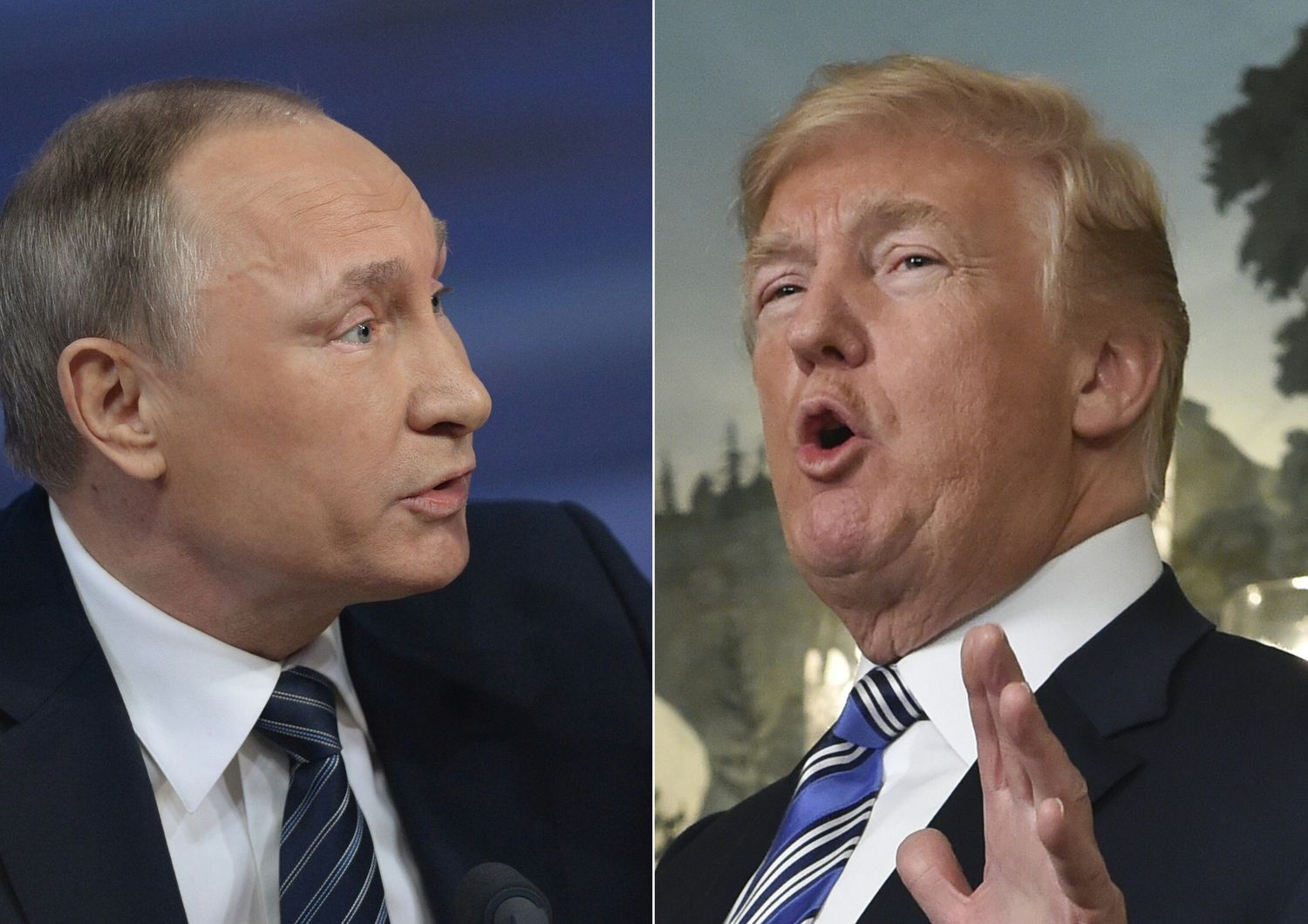 Vladimir Putin e Donald Trump
