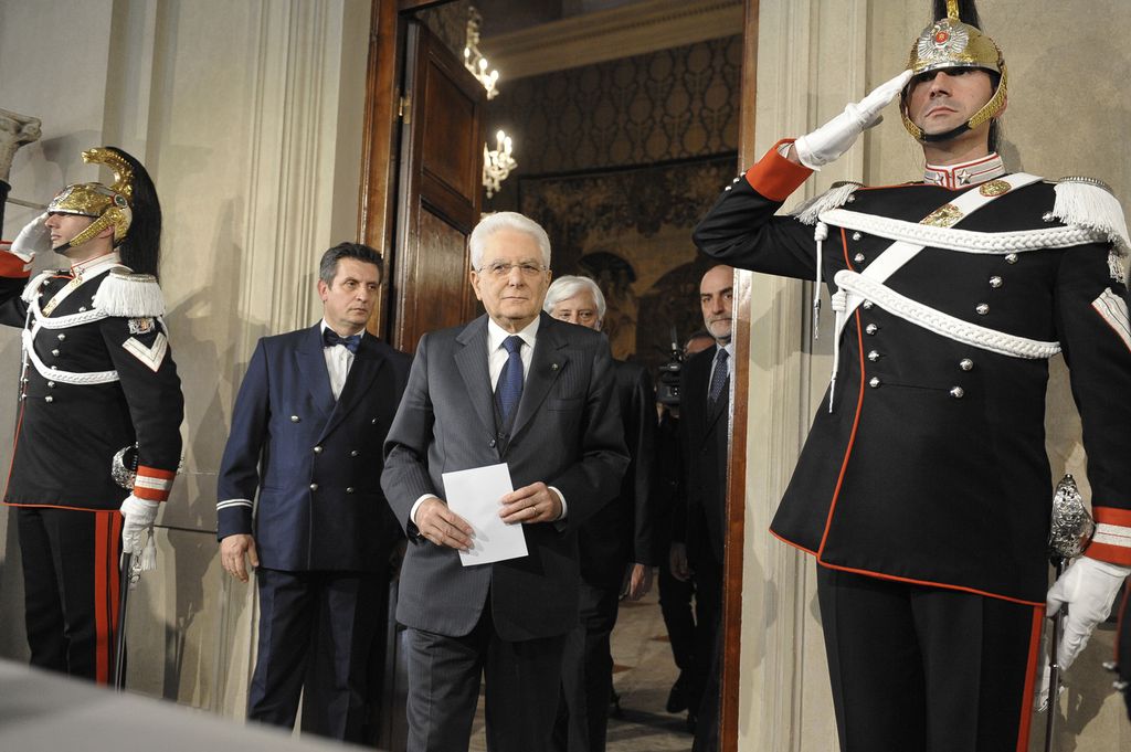 &nbsp;Sergio Mattarella