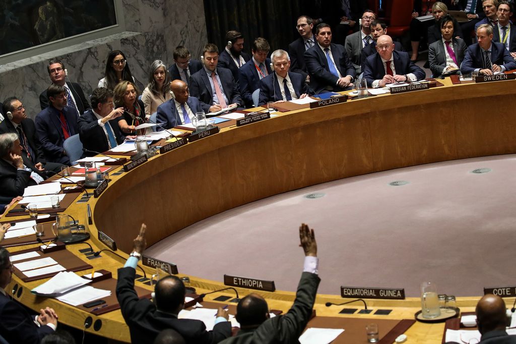 &nbsp; Votazione al Consiglio di sicurezza dell'Onu