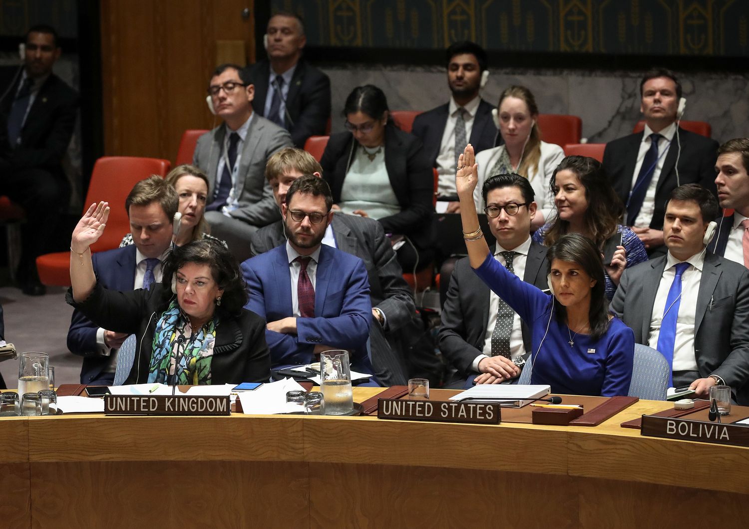 &nbsp;Votazione al Consiglio di sicurezza dell'Onu