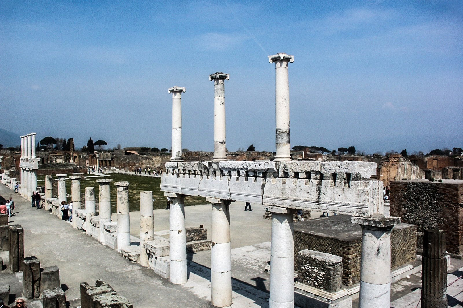 &nbsp;Gli scavi di Pompei
