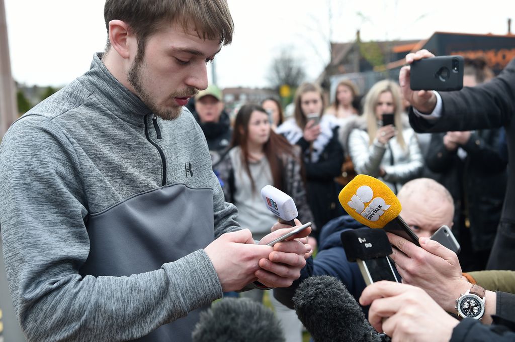 &nbsp;Tom Evans, 21 anni, pap&agrave; del piccolo Alfie