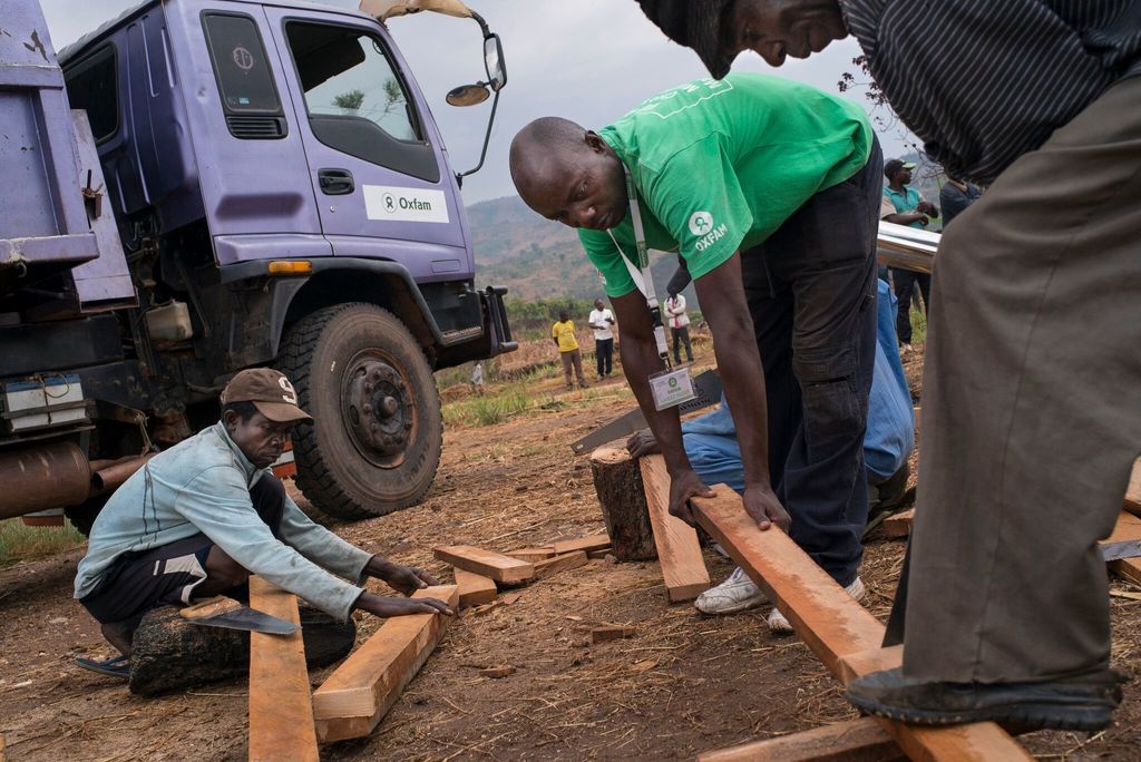 Oxfam al lavoro per garantire acqua pulita&nbsp;