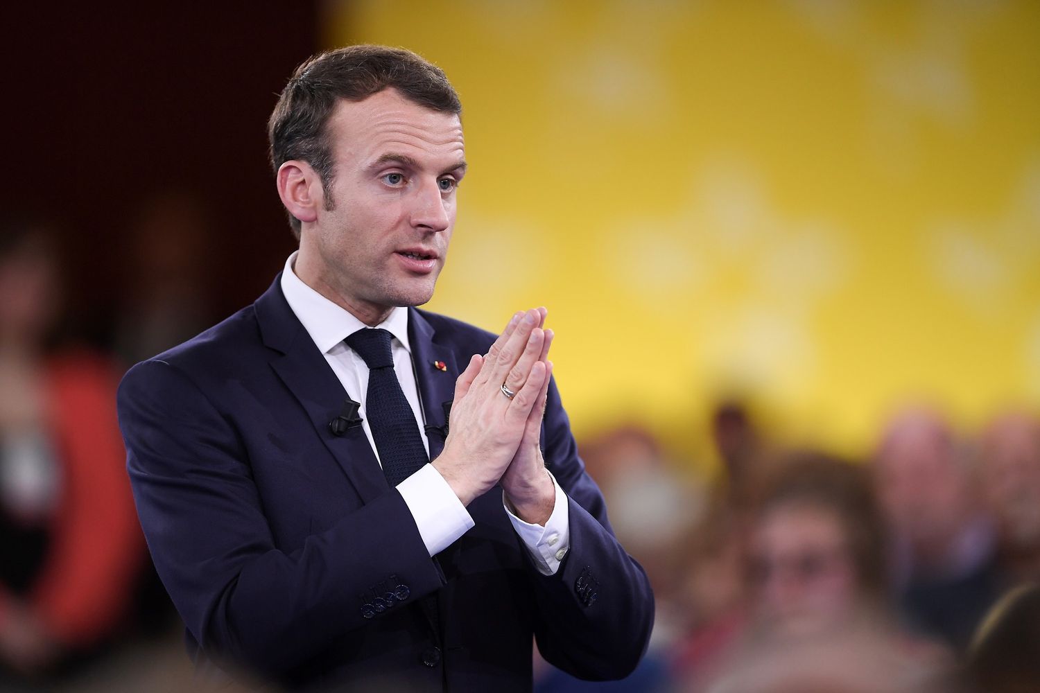 &nbsp;Il presidente francese Emmanuel Macron
