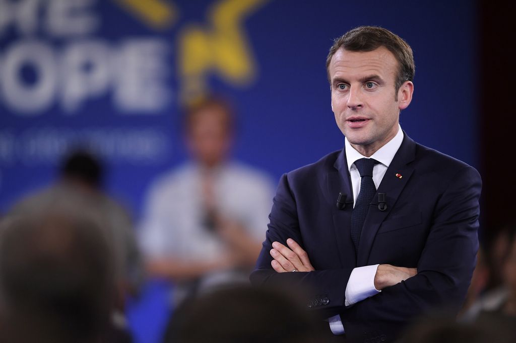 &nbsp;Il presidente francese Emmanuel Macron&nbsp;