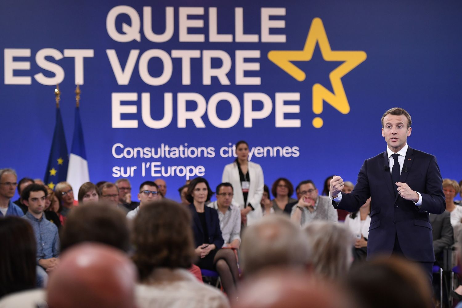 &nbsp; Il presidente francese Emmanuel Macron