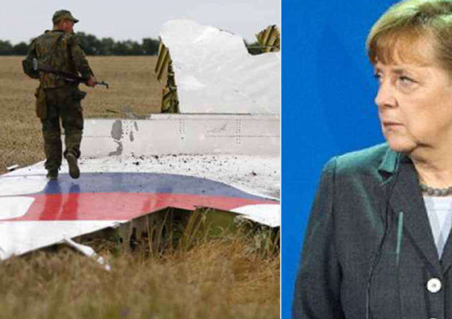 Aereo abbattuto: Merkel, serve tregua per inchiesta indipendente