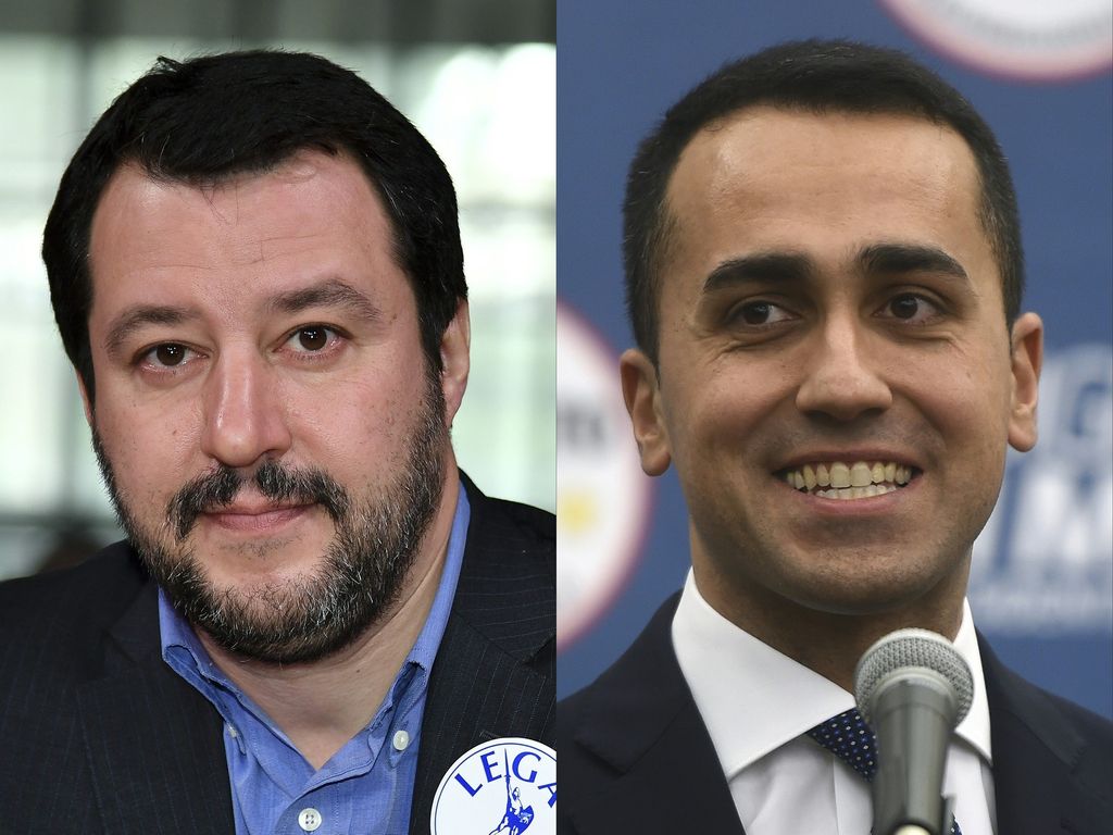 Salvini - Di Maio (Afp)&nbsp;