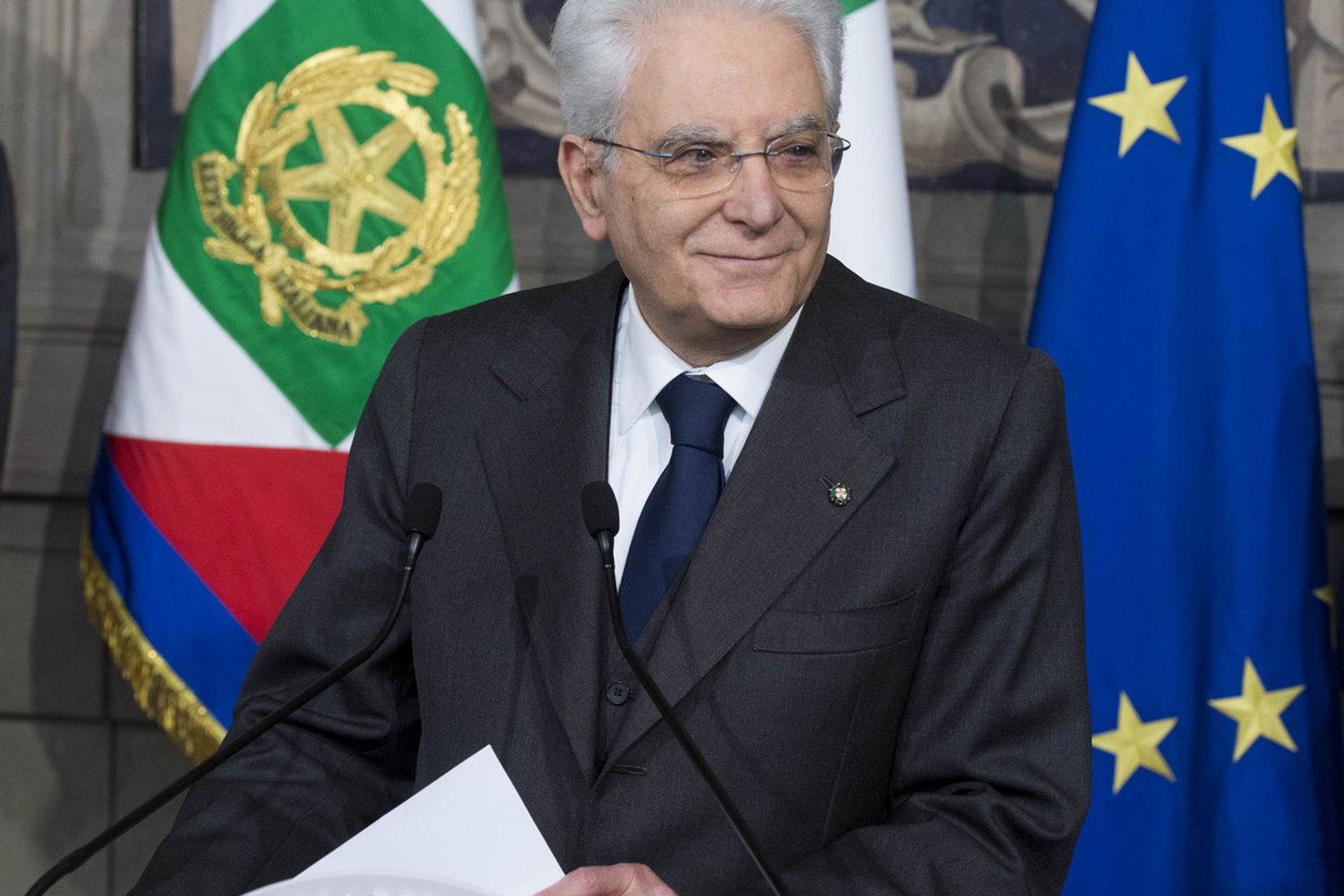Sergio Mattarella (Agf)&nbsp;