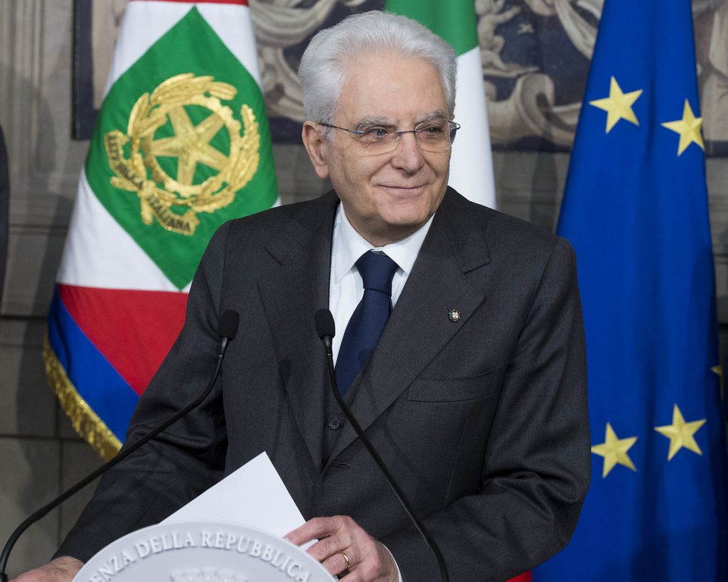 Sergio Mattarella (Agf)&nbsp;