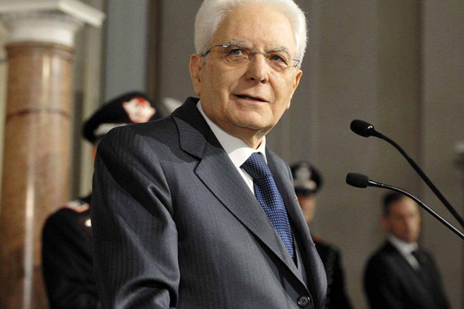 Sergio Mattarella (Agf)&nbsp;