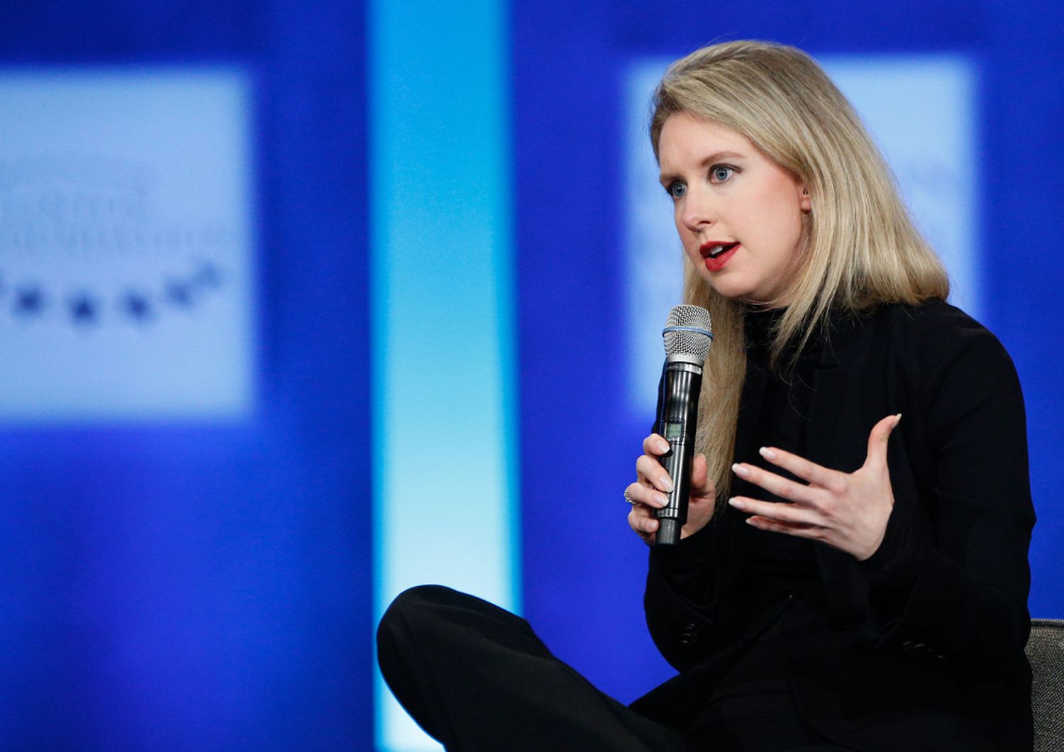 &nbsp;Elizabeth Holmes, amministratore delegato di Theranos