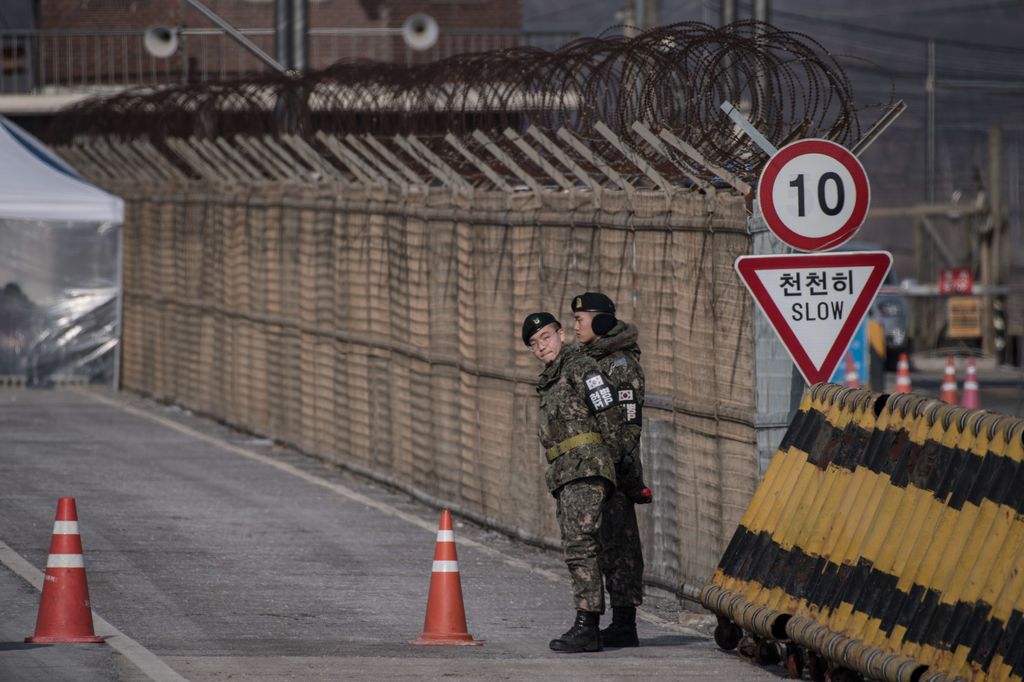 &nbsp; Confine tra Corea del Nord e Corea del Sud