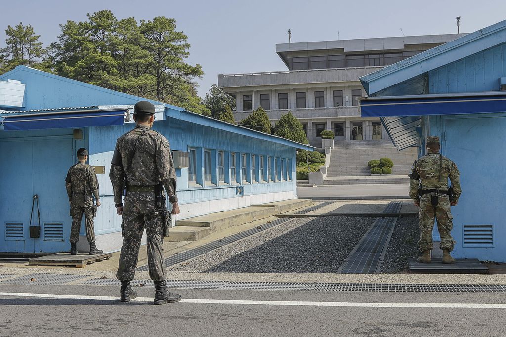 &nbsp; Confine tra Corea del Nord e Corea del Sud