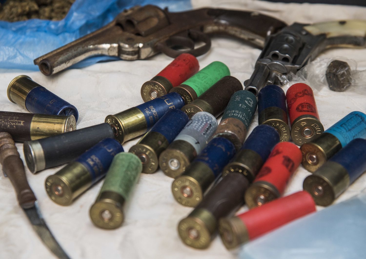 &nbsp;Armi e munizioni sequestrate in un blitz antimafia a Roma