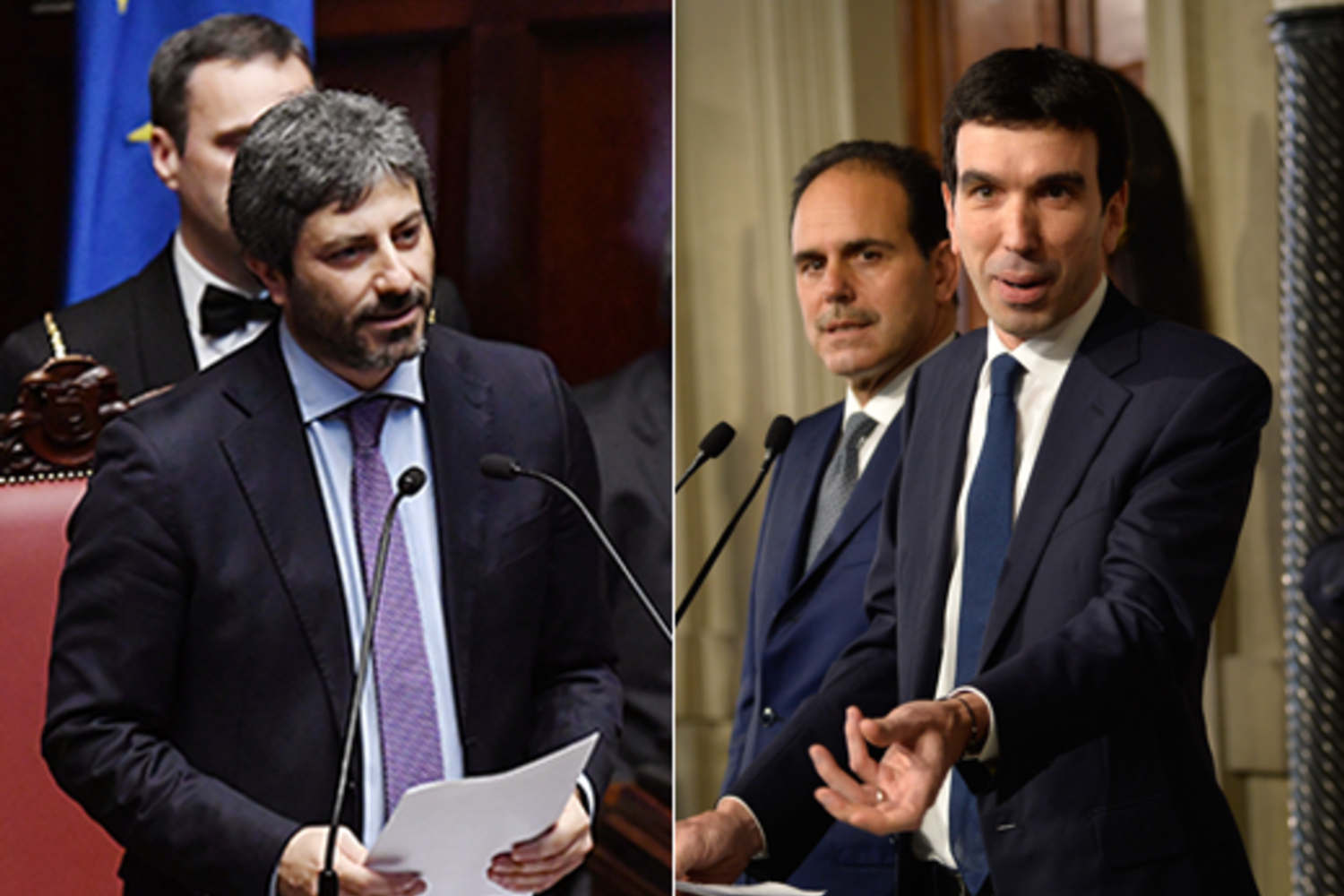 &nbsp;Roberto Fico Maurizo Martina