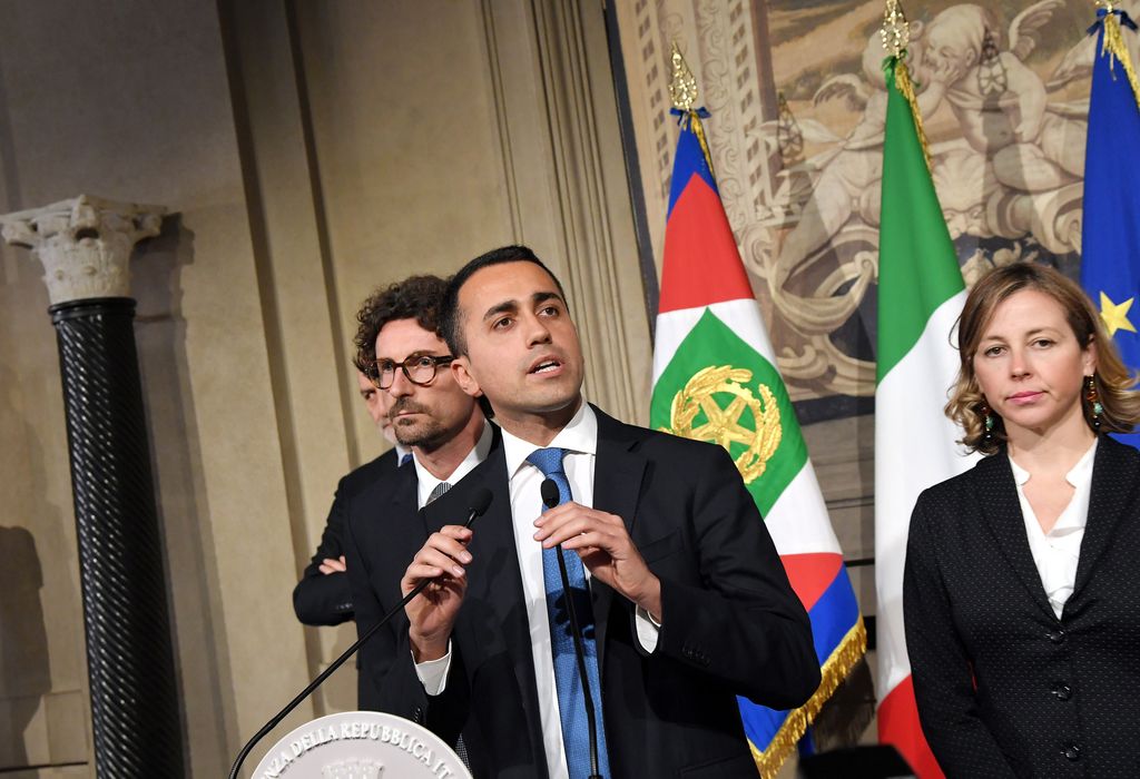 &nbsp;Luigi di Maio con Danilo Toninelli&nbsp;