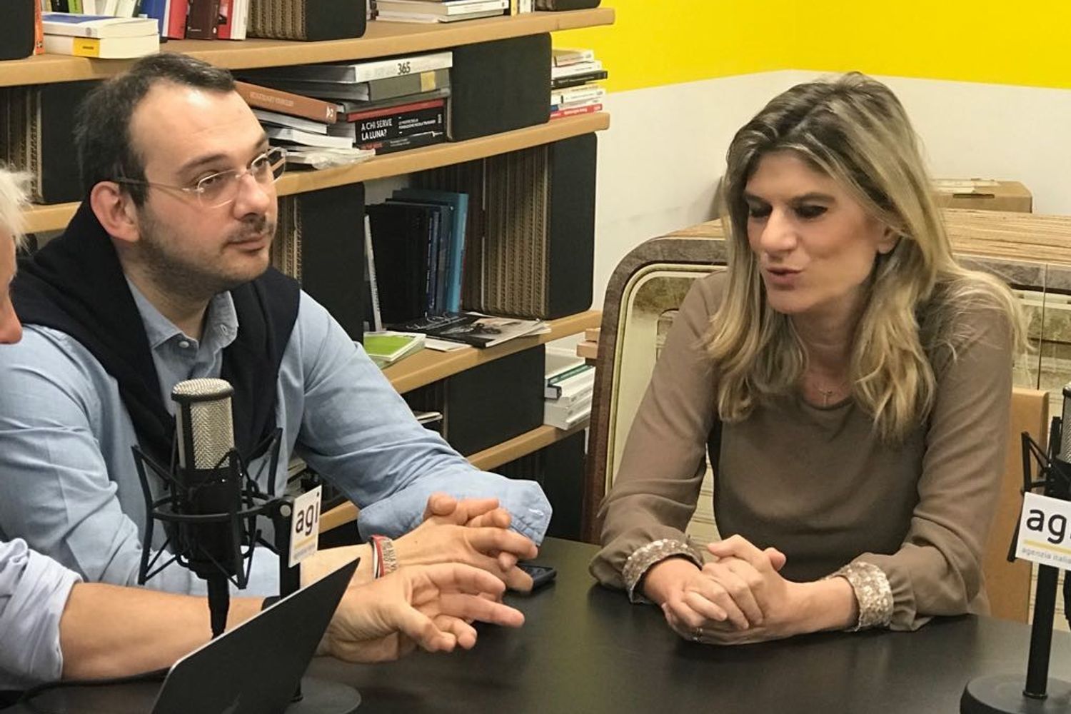 &nbsp;Paolo Borrometi e Federica Angeli