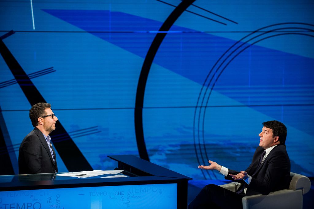 &nbsp;Matteo Renzi ospite di Fabio Fazio&nbsp;
