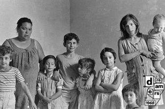 &nbsp;&nbsp;Roma, famiglie senza casa occupano un gruppo di palazzi nel quartiere popolare di Val Melaina, giugno/luglio.&nbsp;