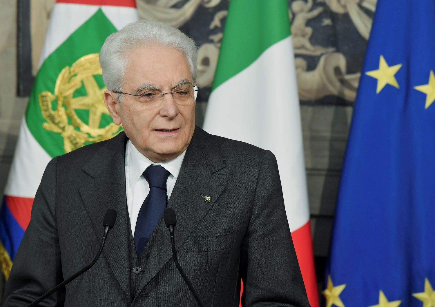 Sergio Mattarella (Afp)&nbsp;