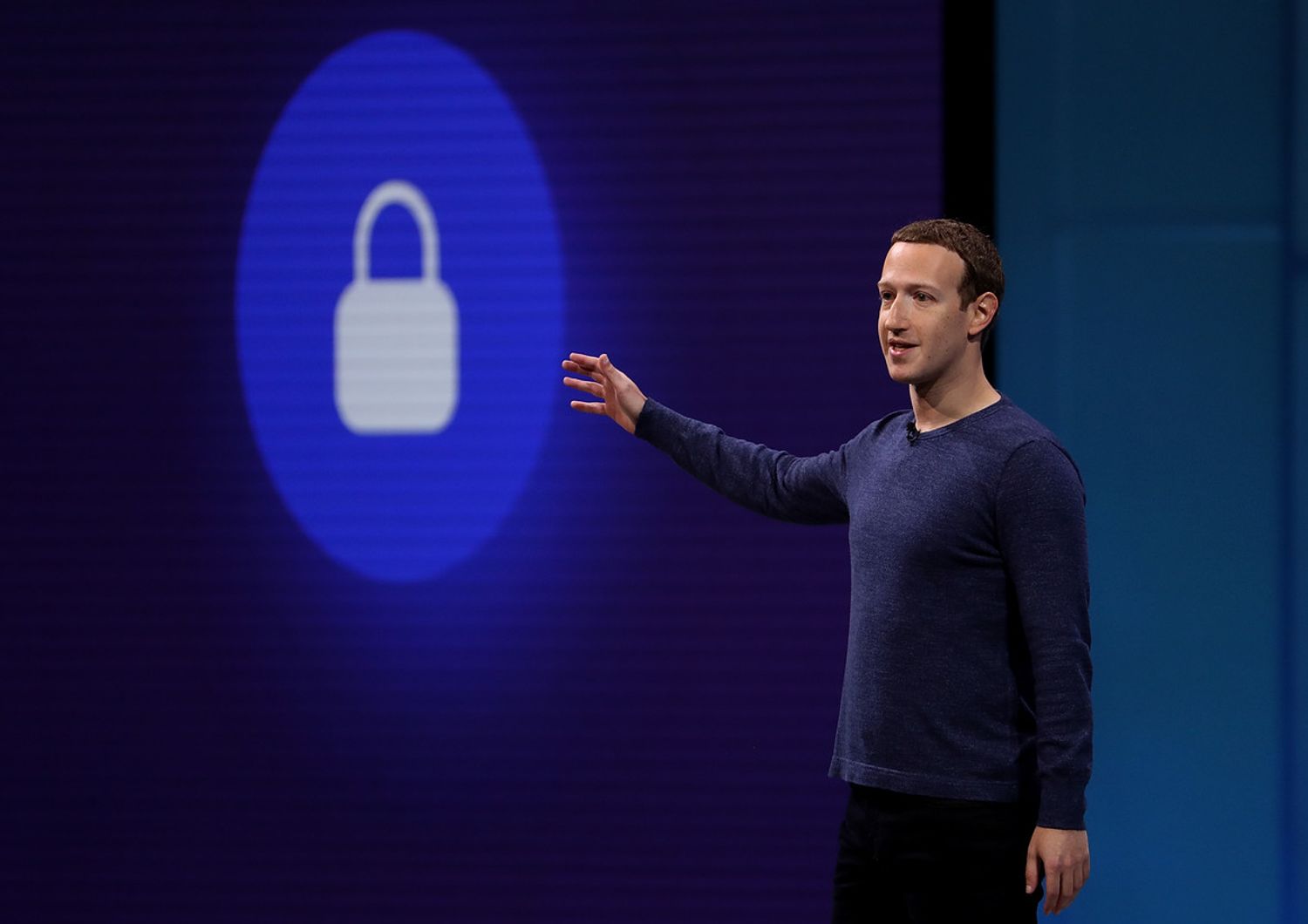 &nbsp;Mark Zuckerberg all'F8 di San Jos&egrave;