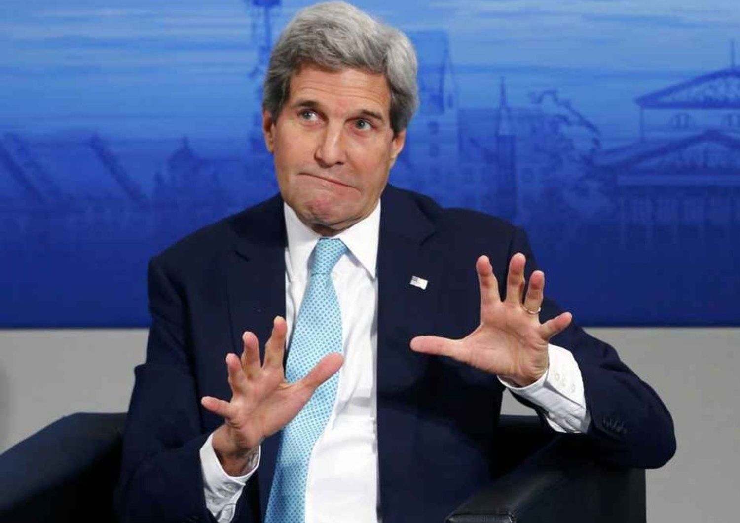 Kerry ricoverato a Ginevra dopo incidente in bici, e' "stabile"