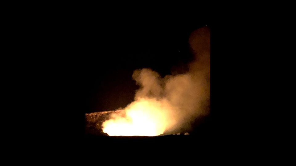 L'eruzione del vulcano Kilauea alle Hawaii (Afp) &nbsp;