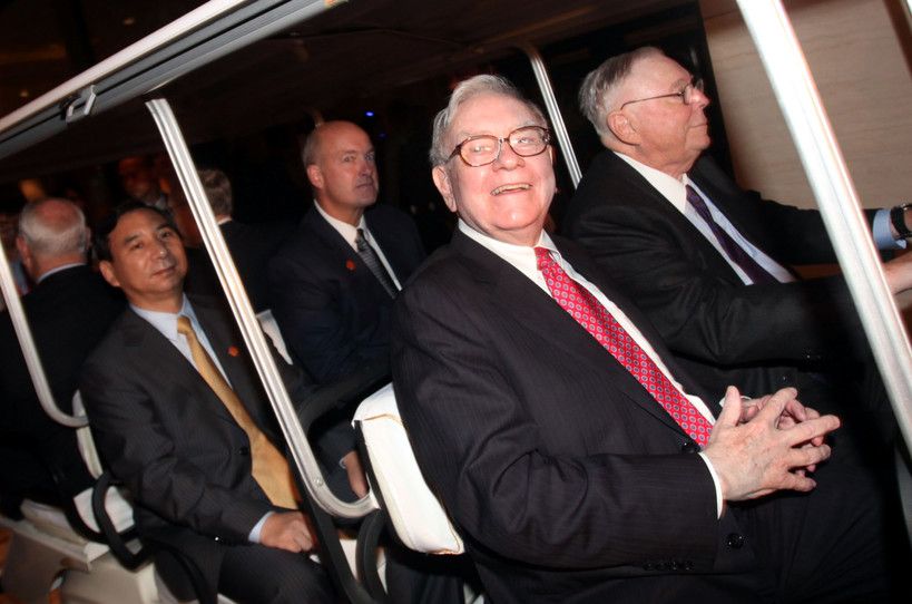 &nbsp;Charlie Munger e Warren Buffett