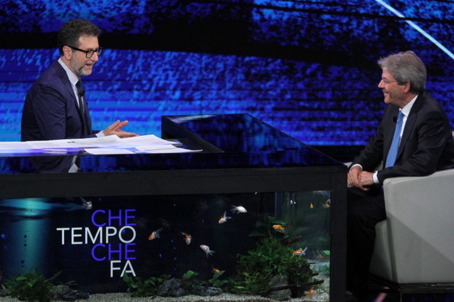 &nbsp;Gentiloni da Fazio