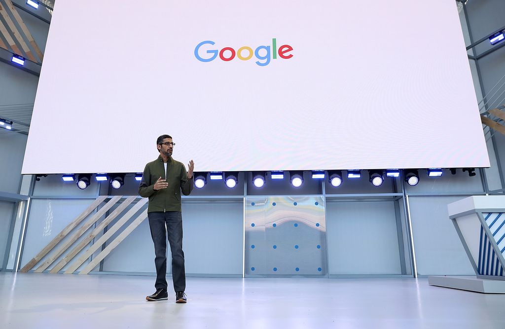 Sundar Pichai, Ceo di Google