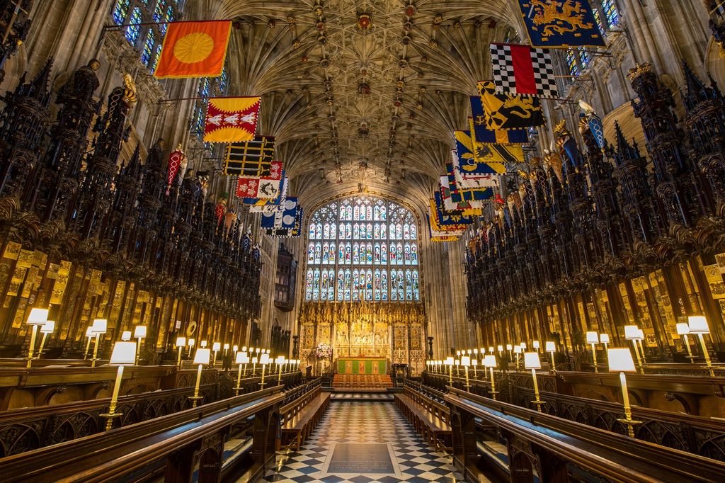 &nbsp; St George's Chapel at&nbsp;Windsor Castle